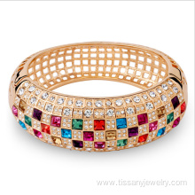 Jingling Top quality Gold plated simple bling bracelets